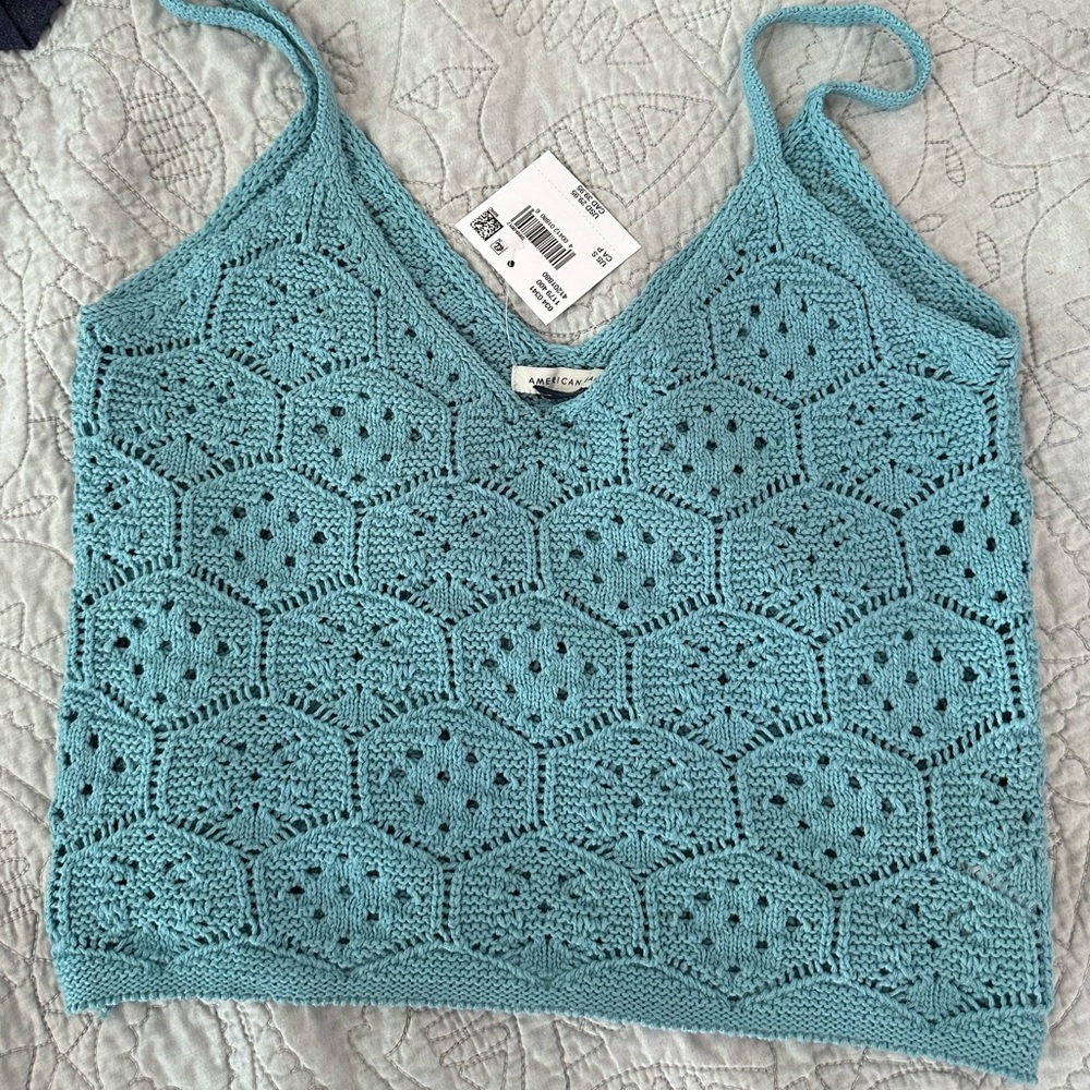 American Eagle Crochet Tank Top